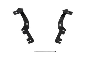Ram 1500 Light Mounting Brackets - Above the Hood - Diode Dynamics - Stage Series Ditch Light Bracket - `19-`24